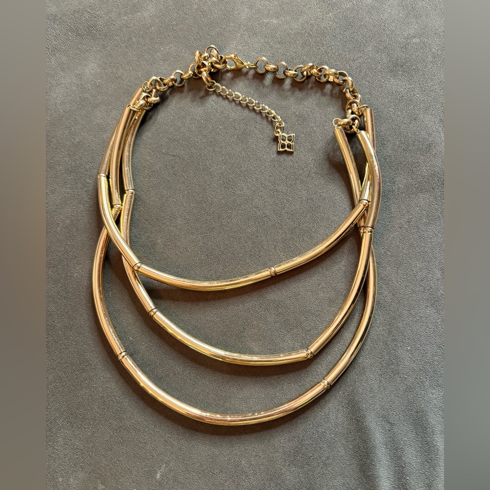 BCBG Gold Fashion Necklace